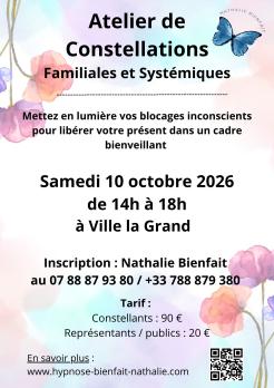 Atelier de constellations familiales et systémiques
